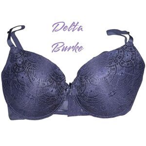 Delta Burke new purple underwire lightly padded bea!